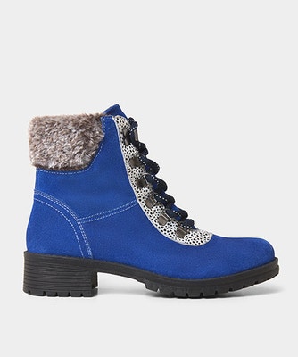 Robyn Suede Chunky Boots