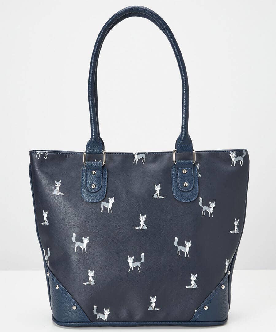 fox print bag