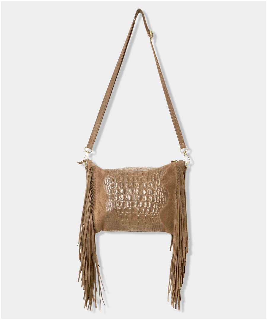 Lucrezia Suede Leather Bag