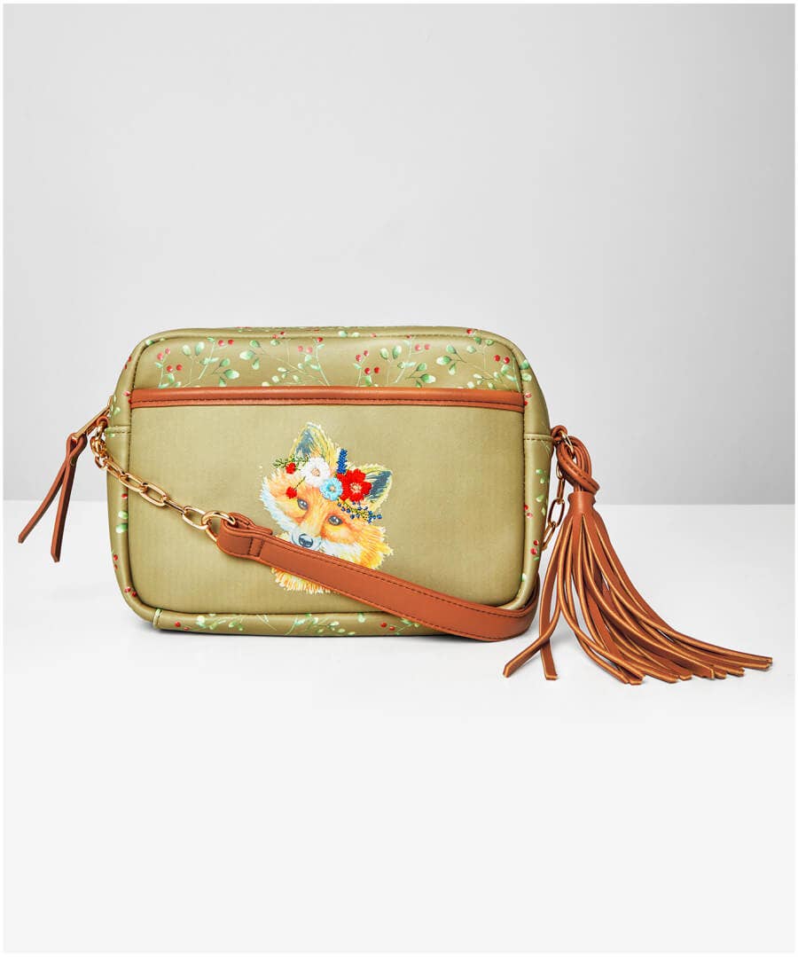Foxy Embroidered Bag