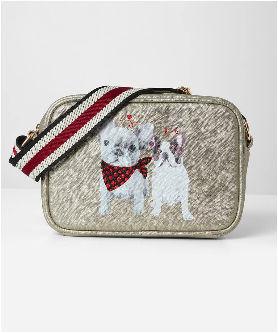 Frenchie Connection Embroidered Bag