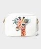 Georgia Giraffe Embroidered Bag