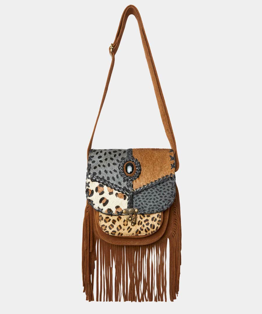 Remarkable Animal Suede Bag