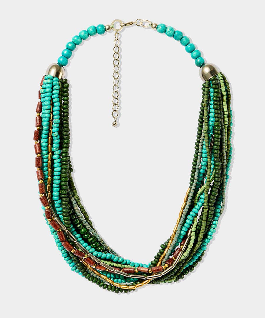 Cool Bay Beaded Necklace