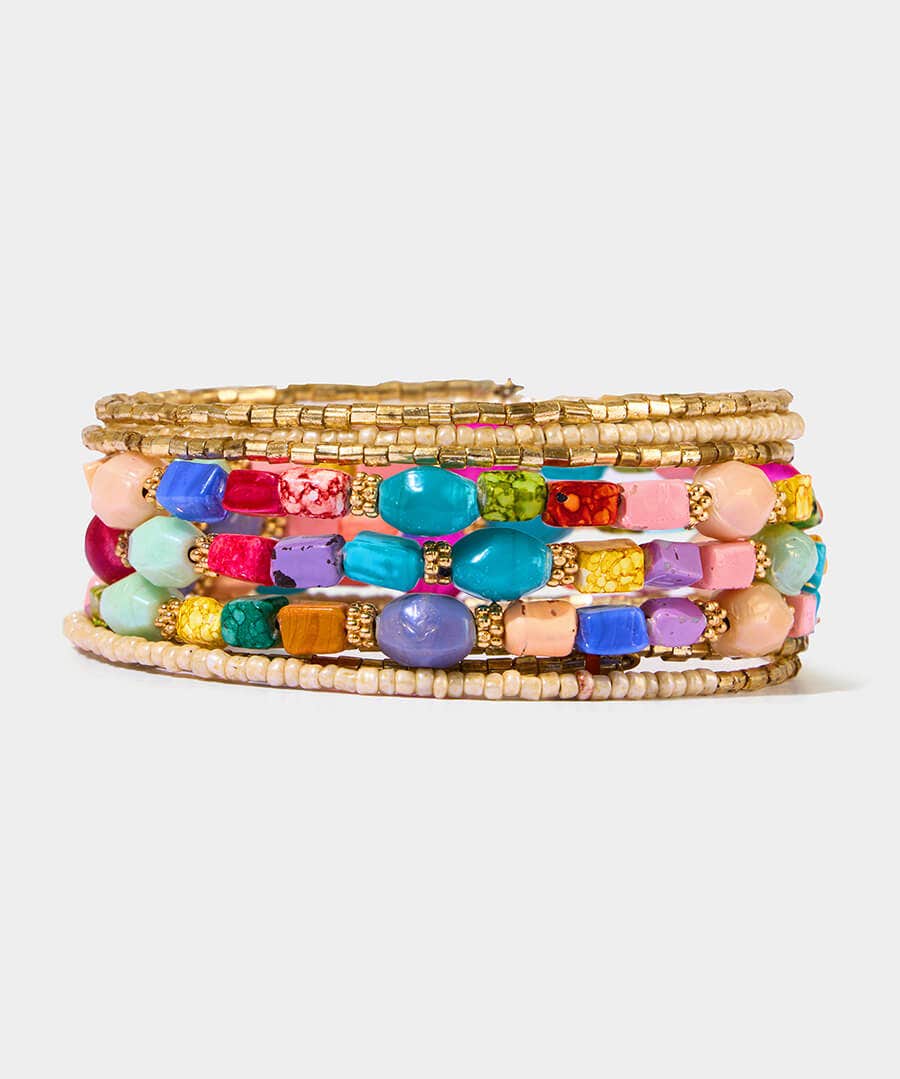 Shady Spot Spiral Bangle