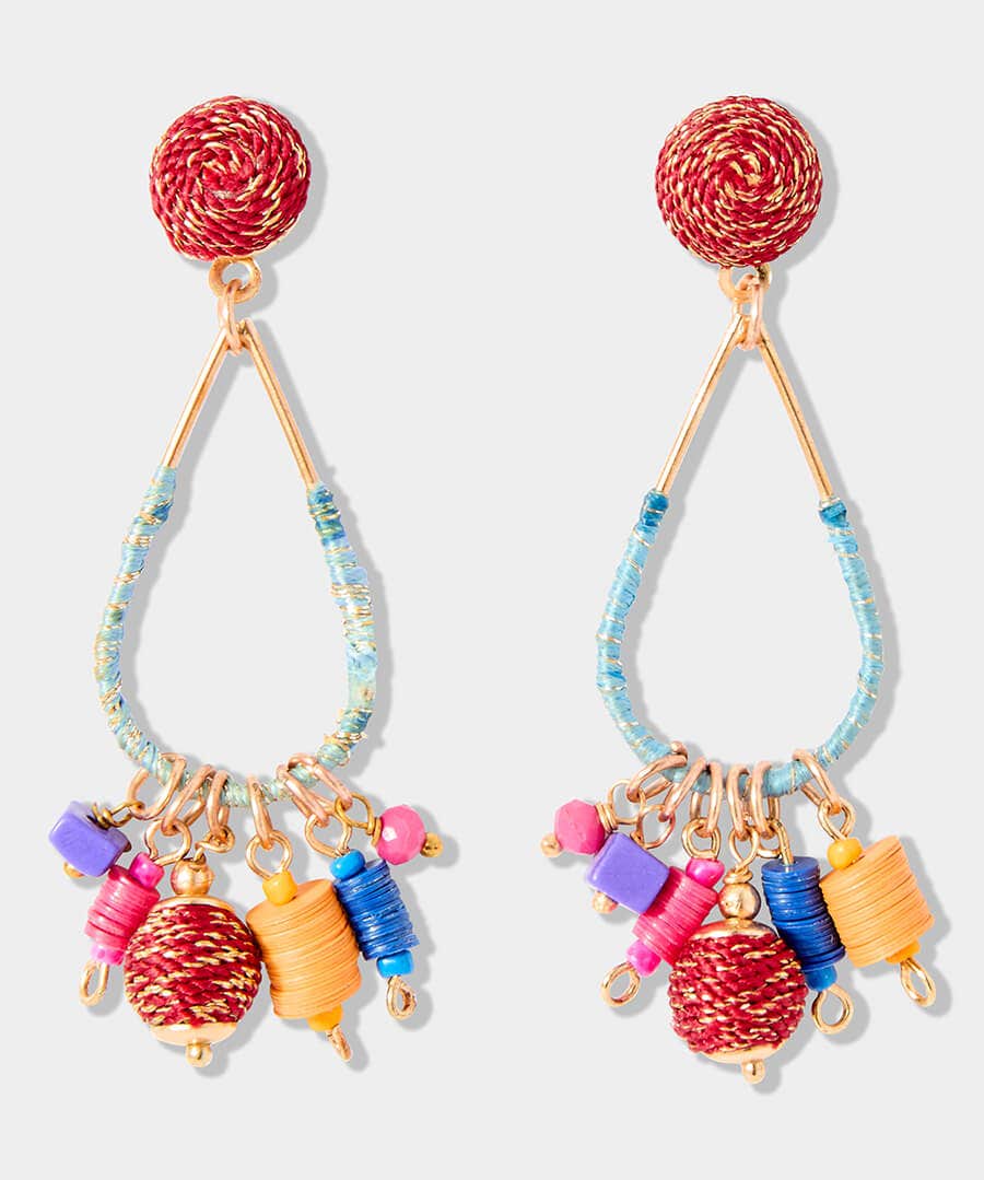 Bali Island Tassel Earrings