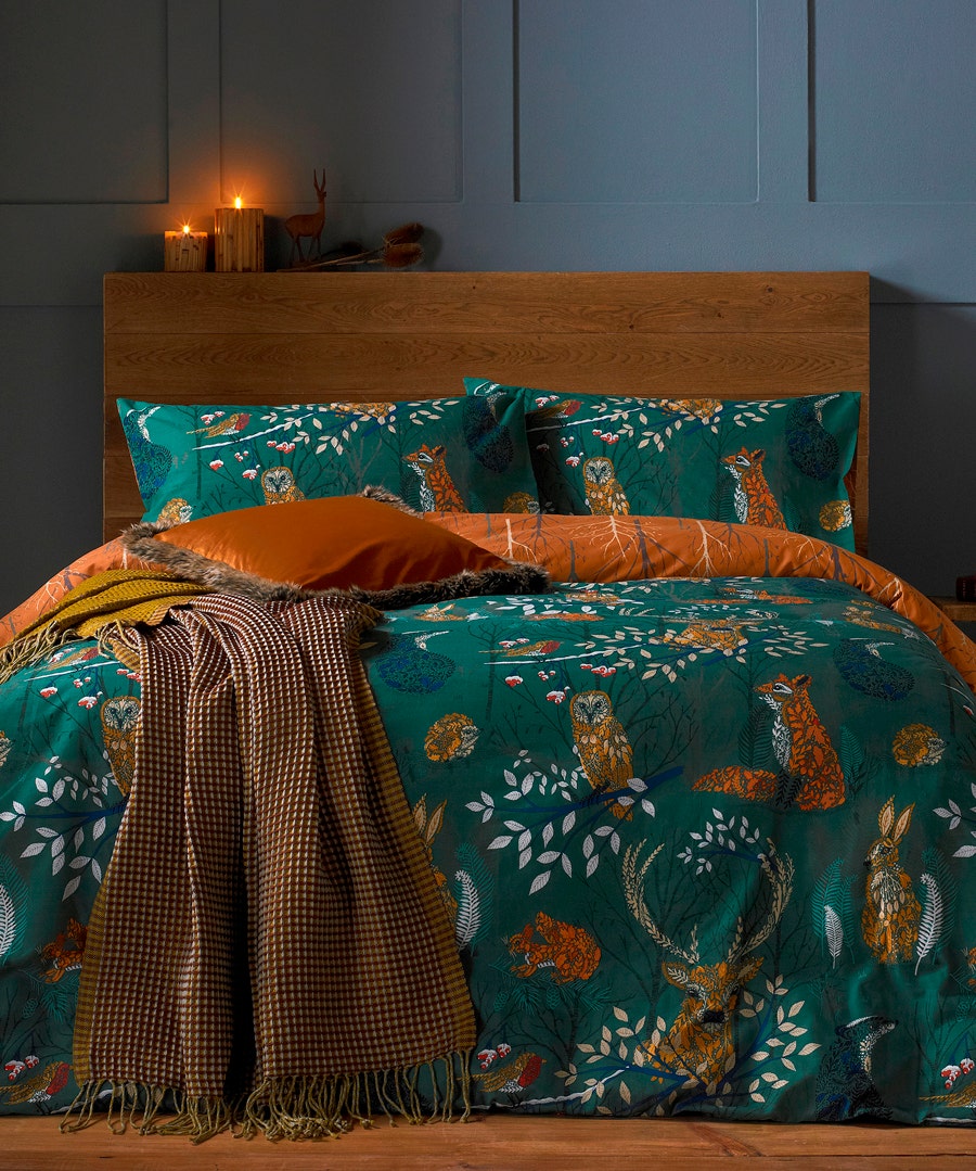 Forest Fauna Woodland Duvet Set