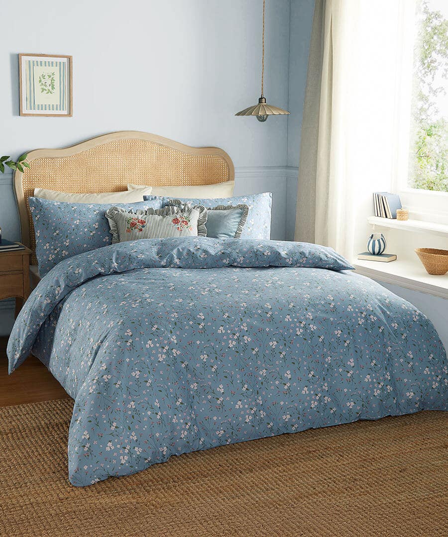 Bronte Printed Floral Duvet Cover Set
