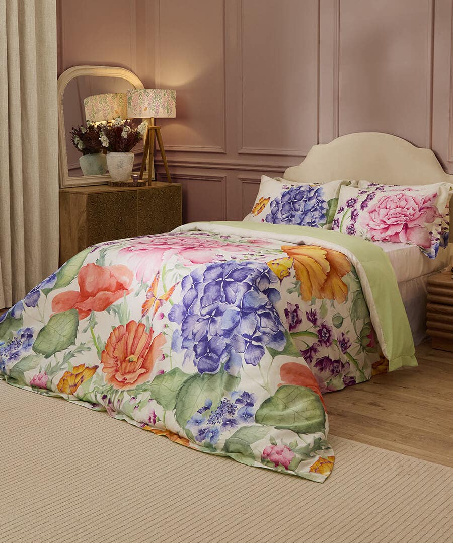 Idalia Printed Duvet Cover Set