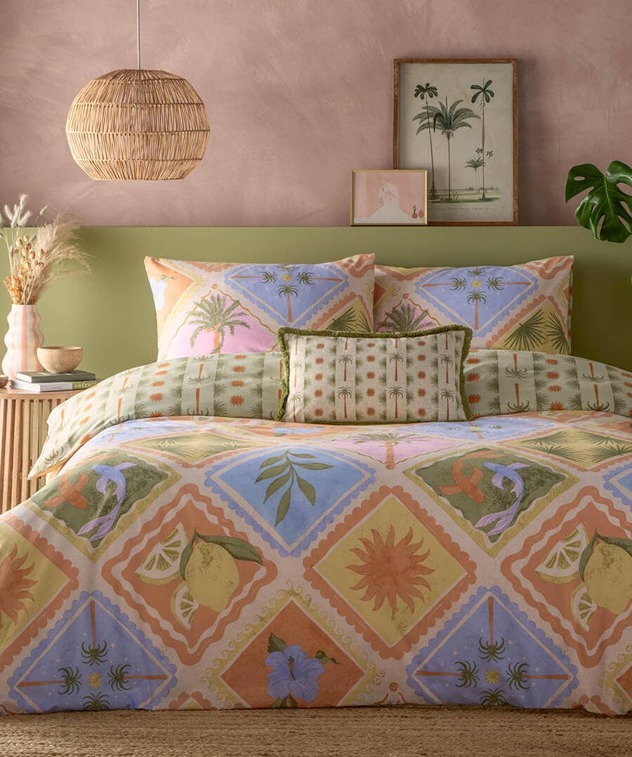 Tropicala Printed Duvet Set
