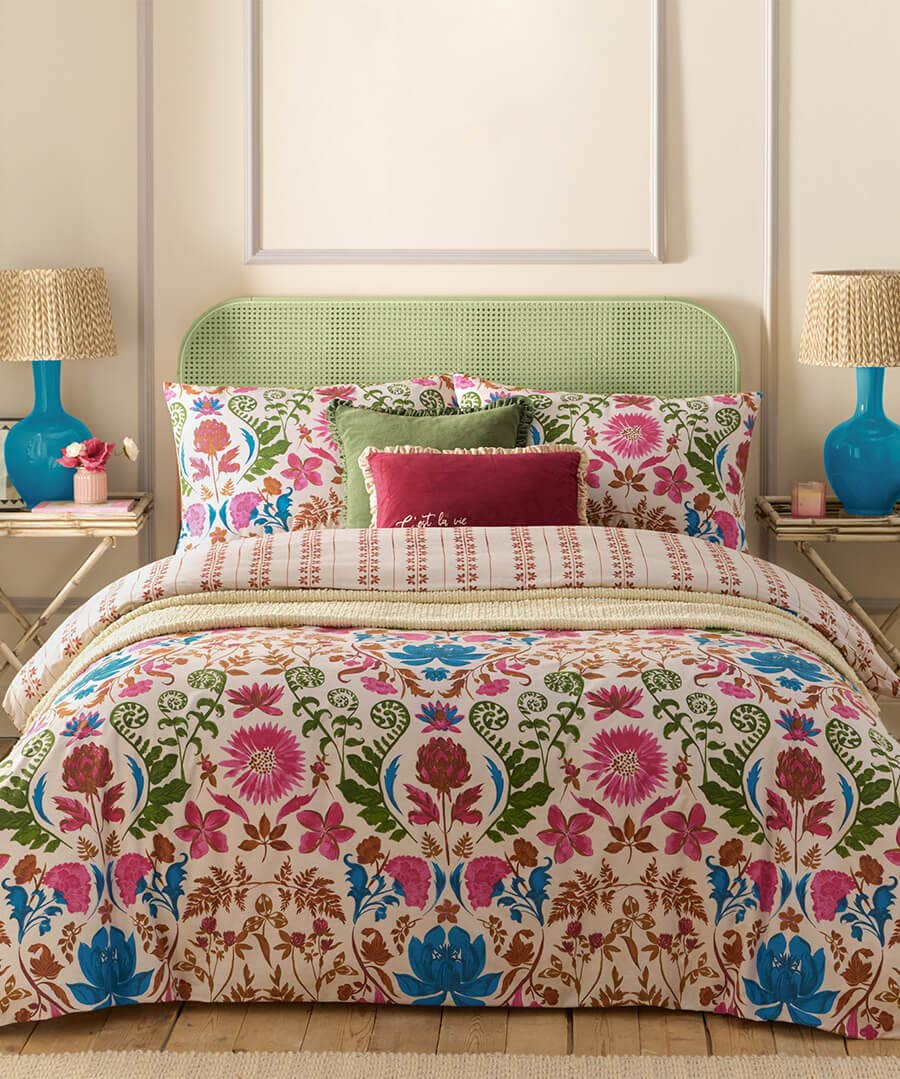 Curious Lotus Duvet Set