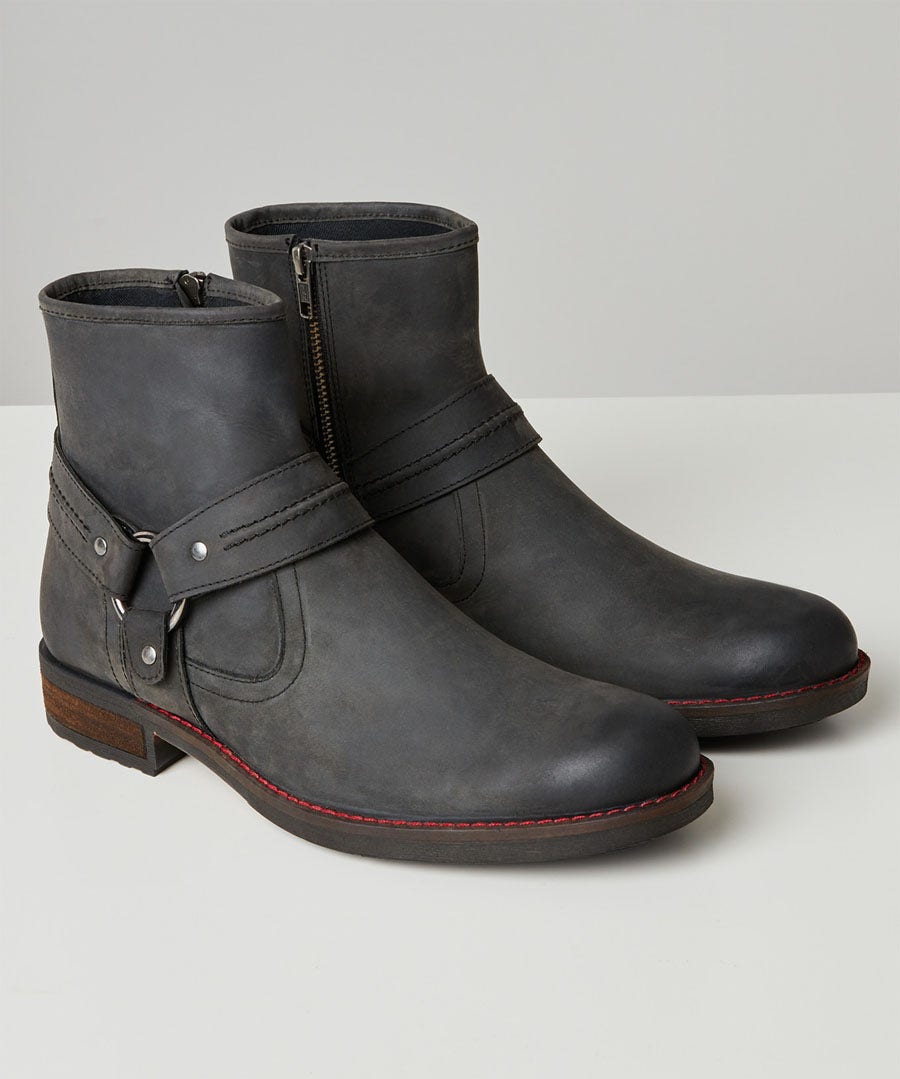 Houston Oiled Leather Boots