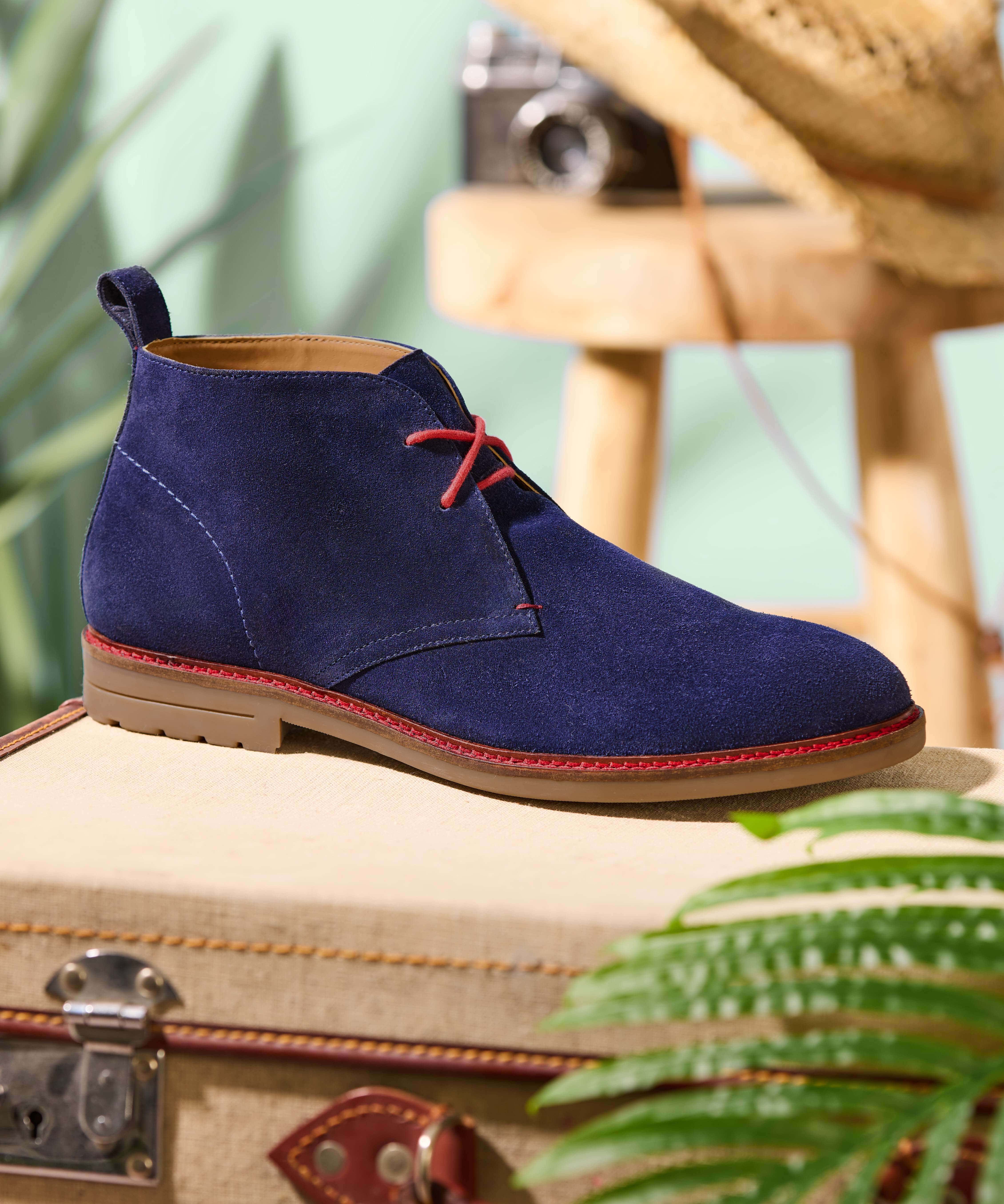 Cool And Casual Suede Desert Boots