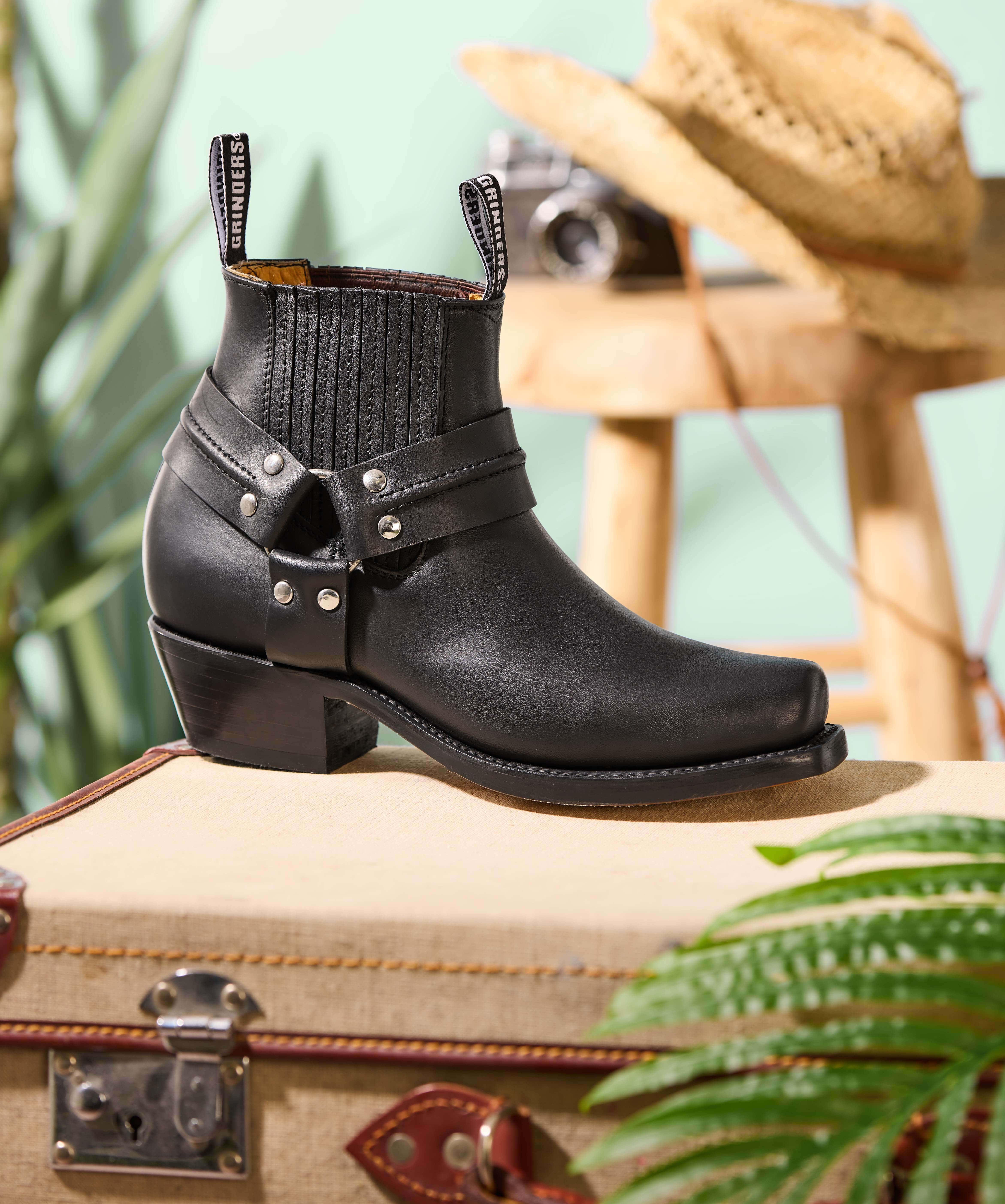 Harness Lo Premium Leather Boots