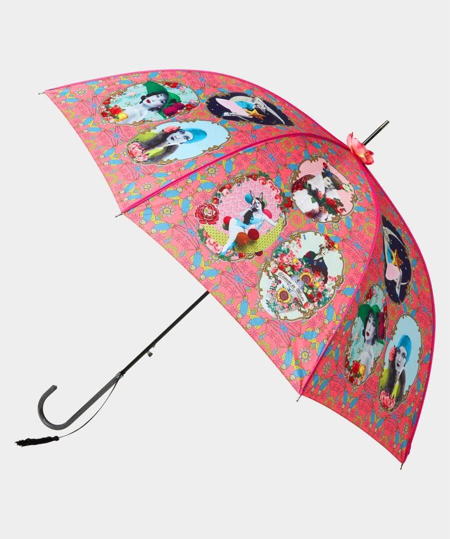 Raindrops and Roses Couture Umbrella