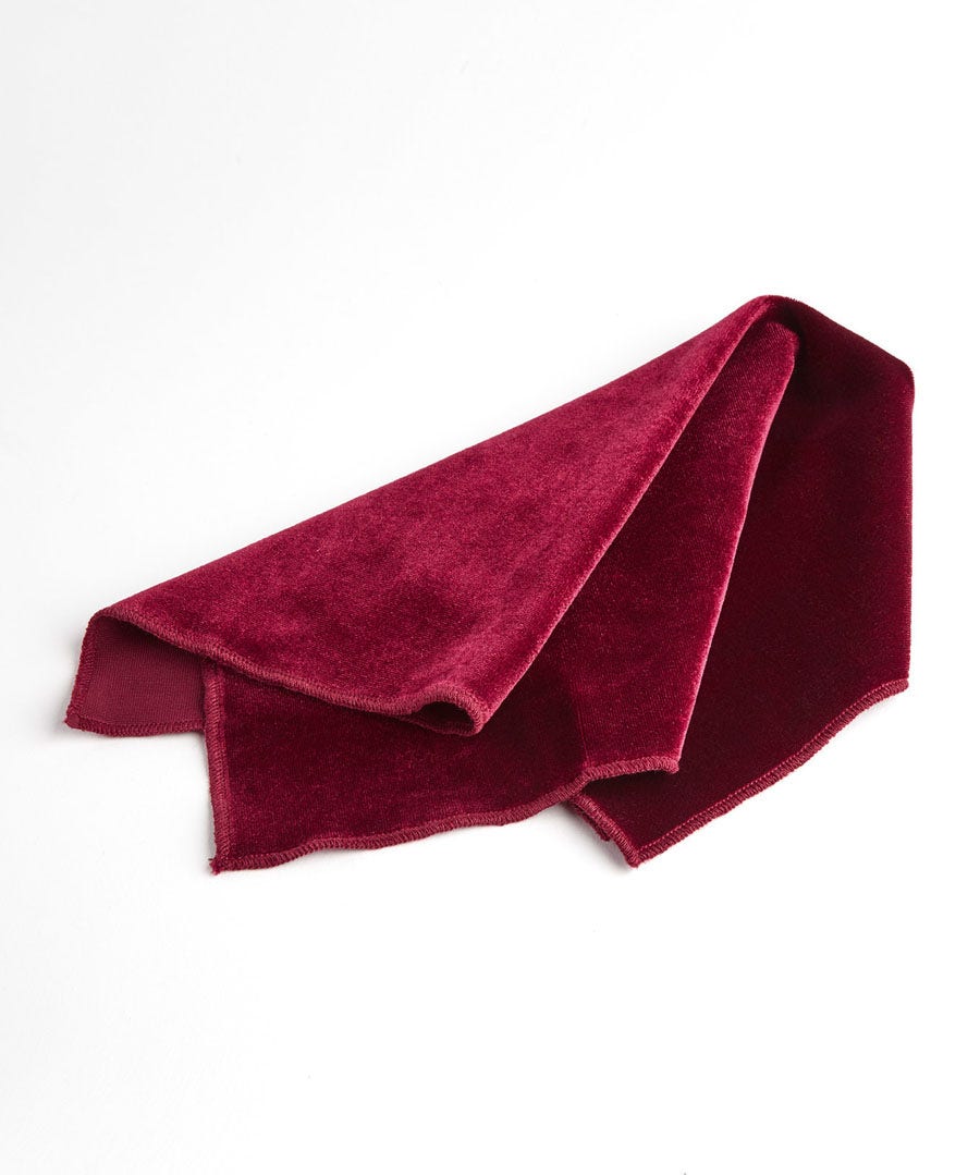 Velvet Pocket Square