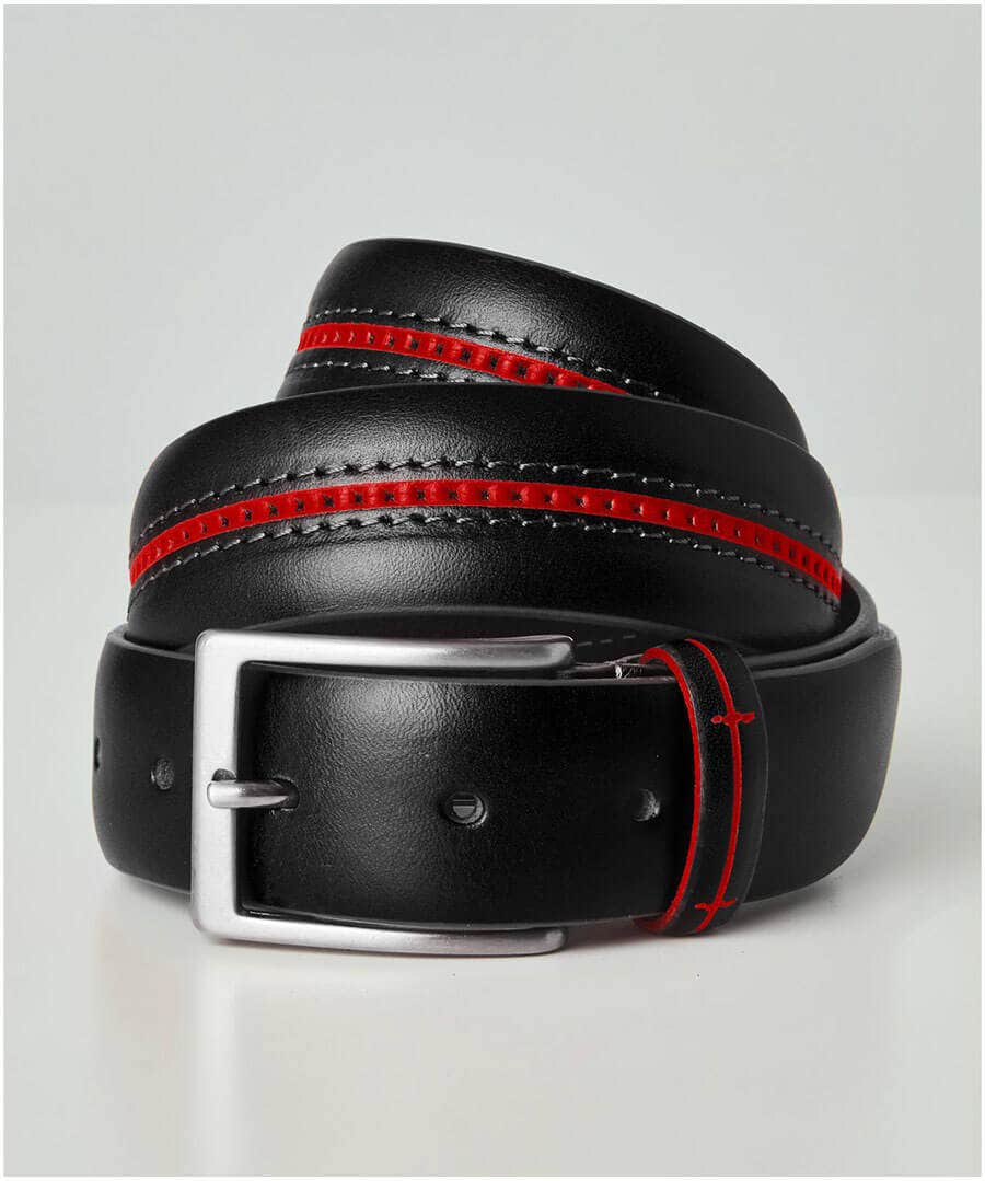 Italian Job Leather Belt