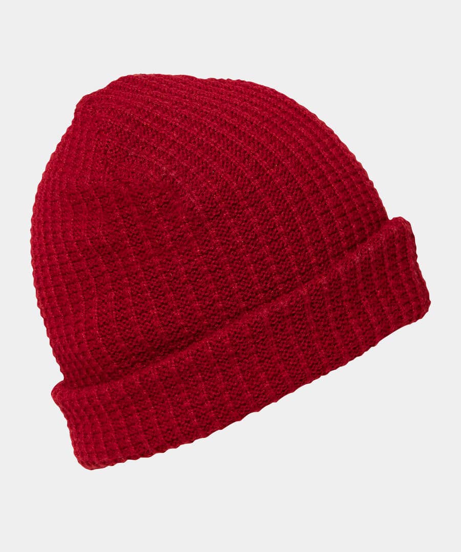 Waffle Double Knit Beanie