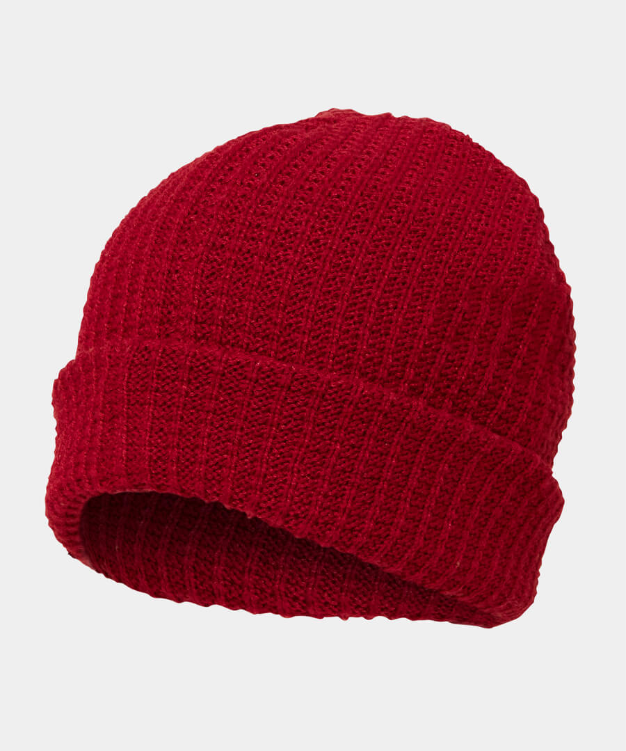 Waffle Double Knit Beanie Accessories Joe Browns