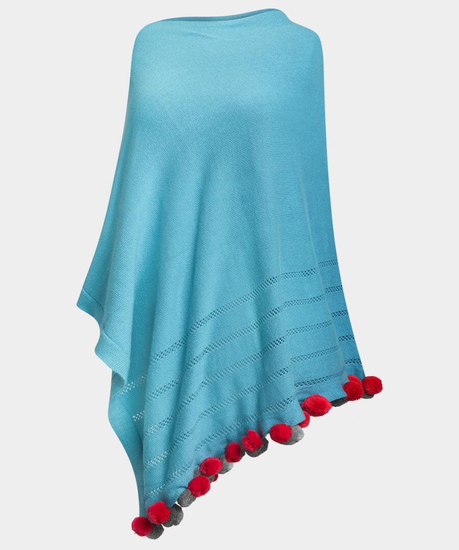 Lola Pompom Poncho