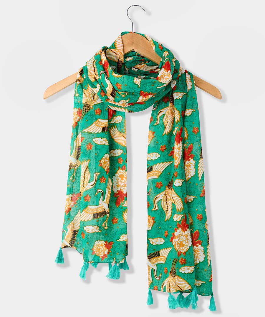 Anjuna Beach Tassel Scarf