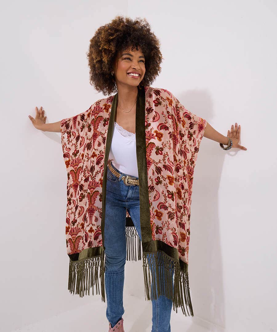 A Day In Paradise Kimono