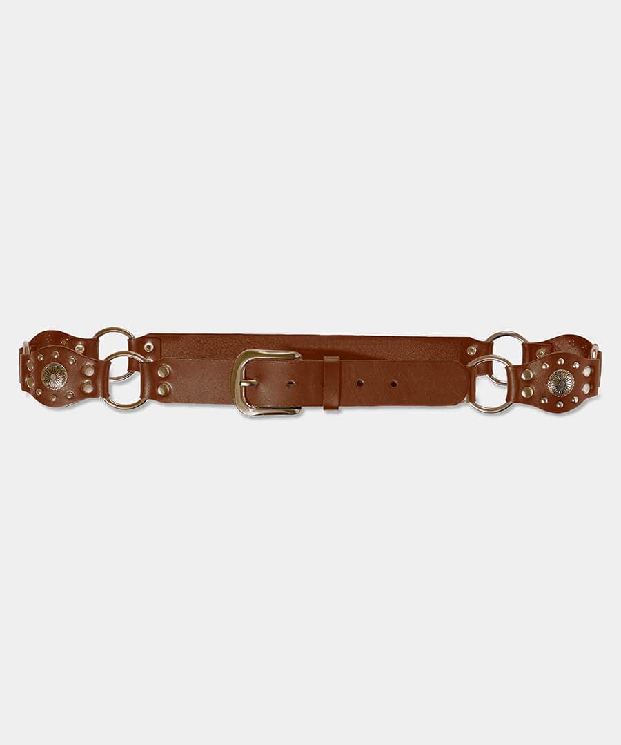Cheyenne Western Leather Belt