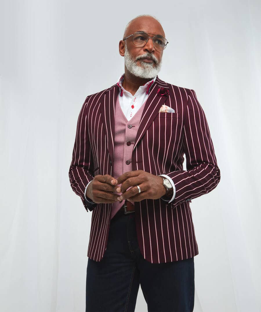 Super Snappy Stripe Blazer