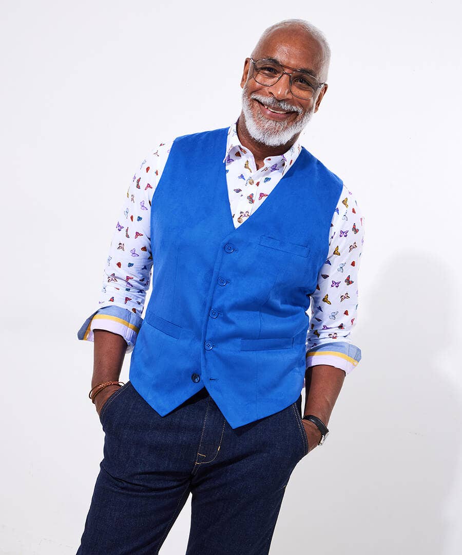Pop Of Colour Waistcoat
