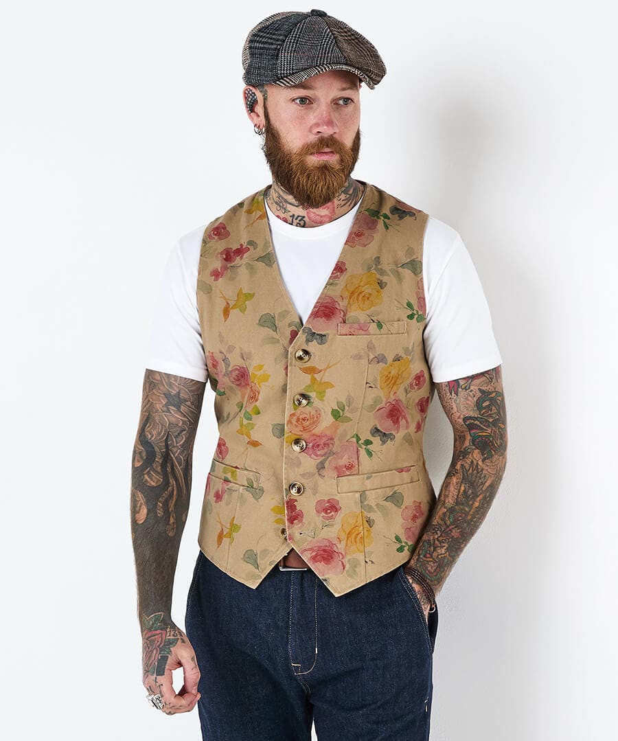 Fabulous Floral Waistcoat