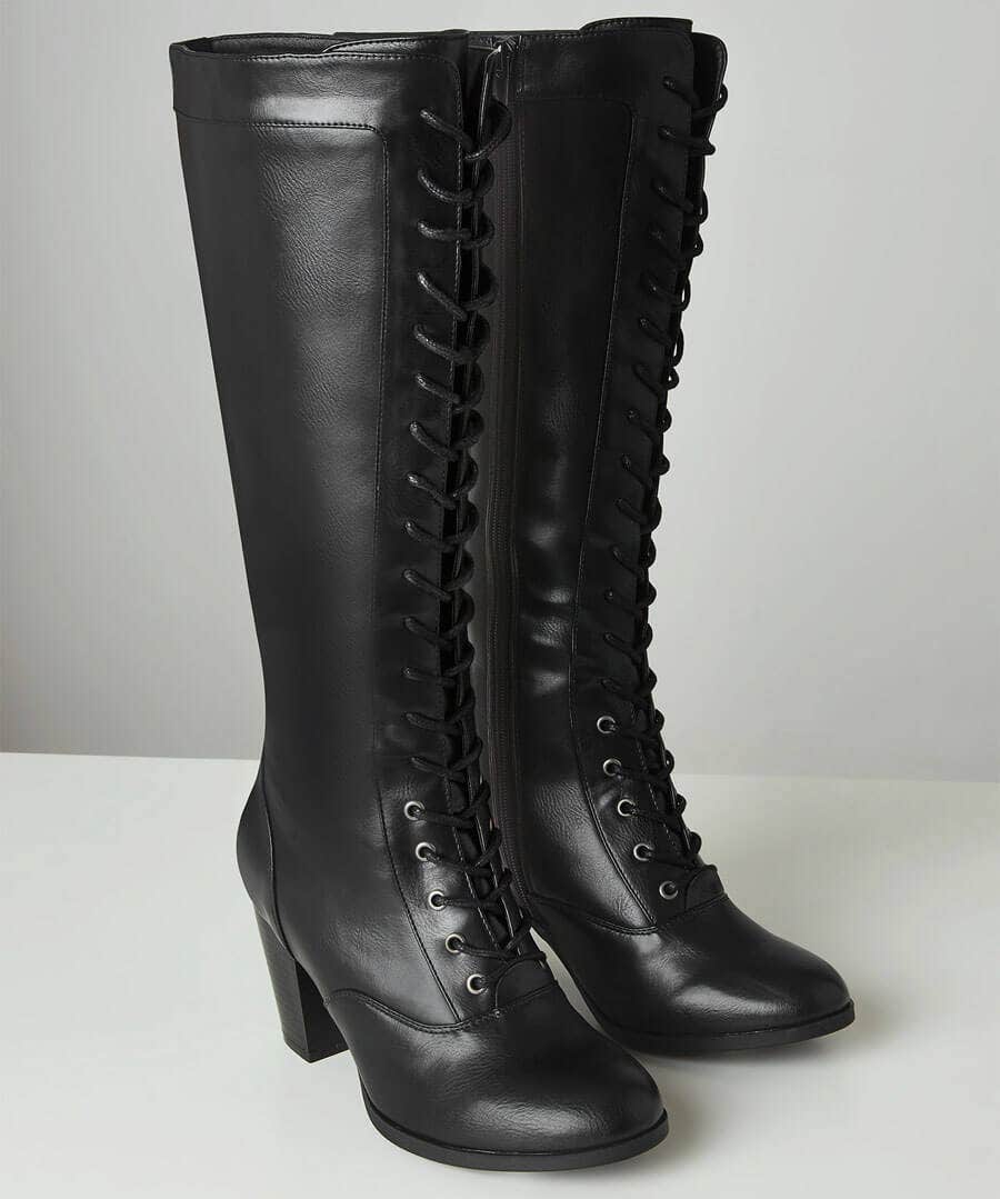 womens tall lace up boots