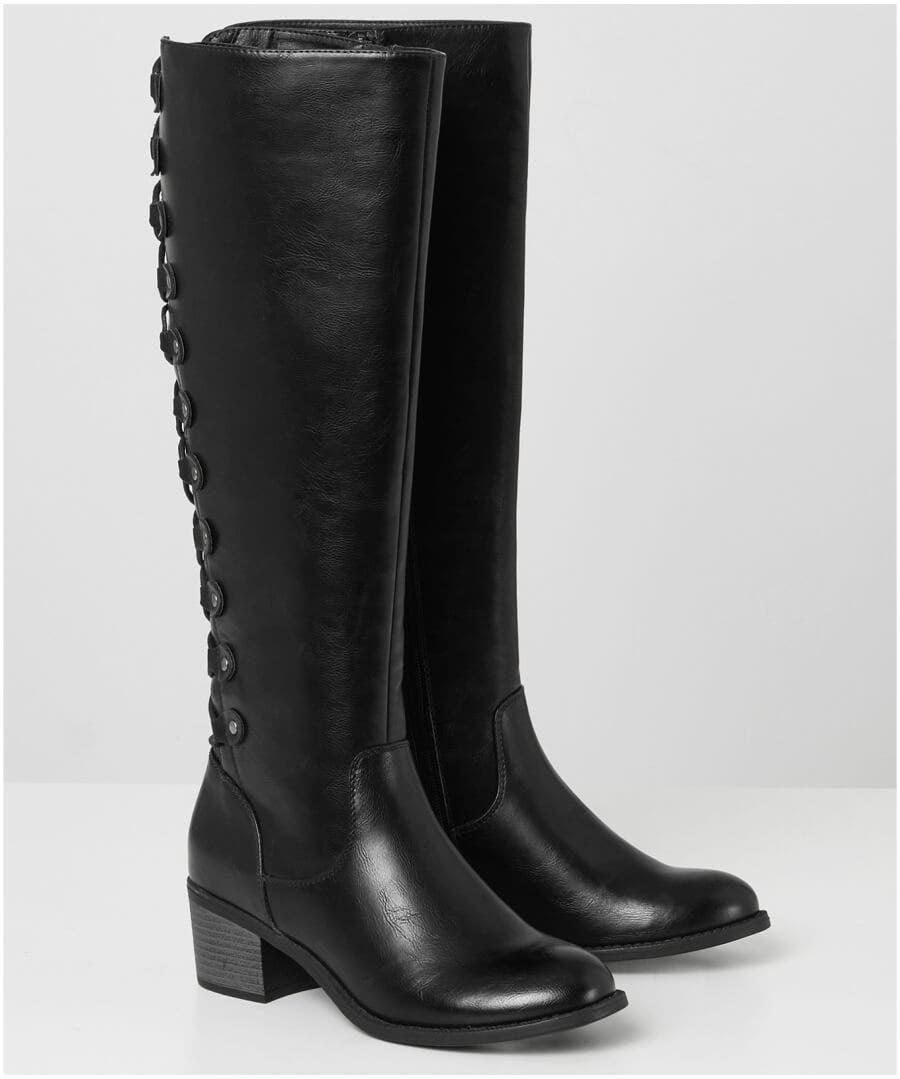 Sweet Rider Lace Back Boots