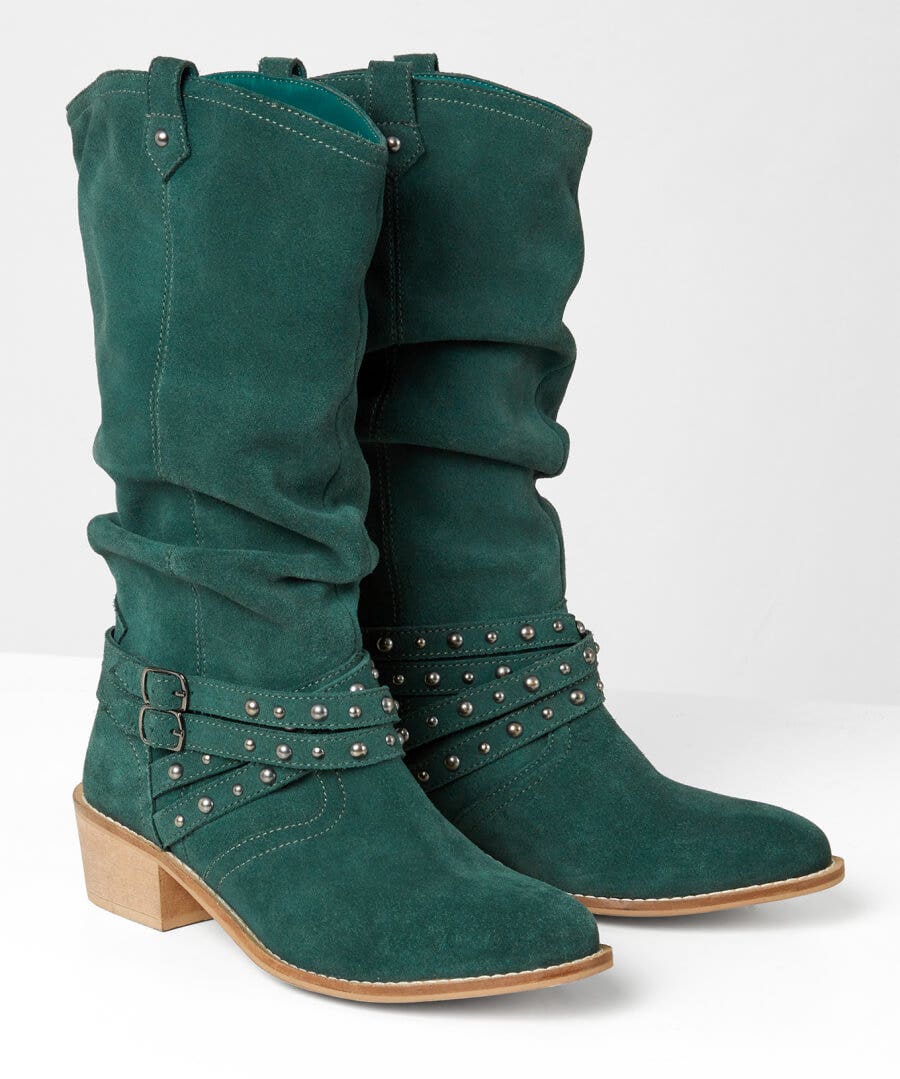 No Plans Suede Boho Boots