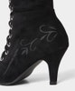 Layla Lace Up Embroidered Boots