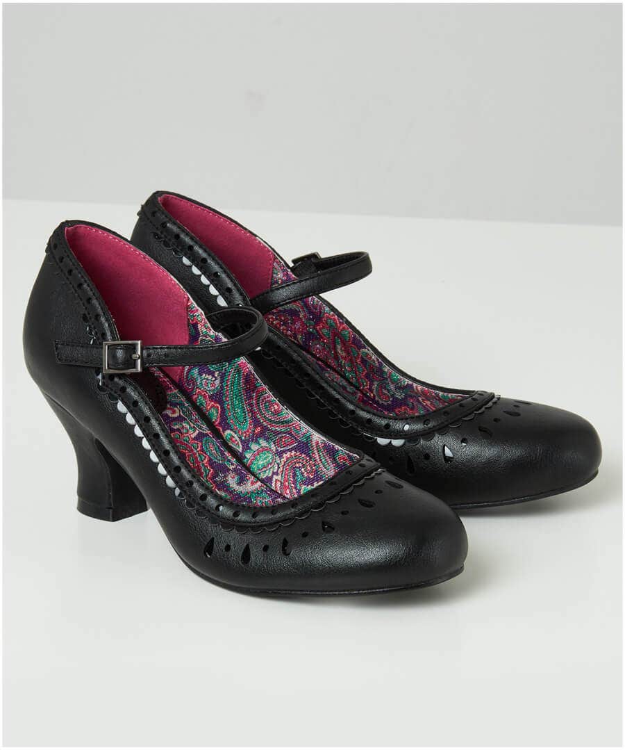Joe Browns Womens Sweetheart Vintage Style Shoes Mary Jane Flat 
