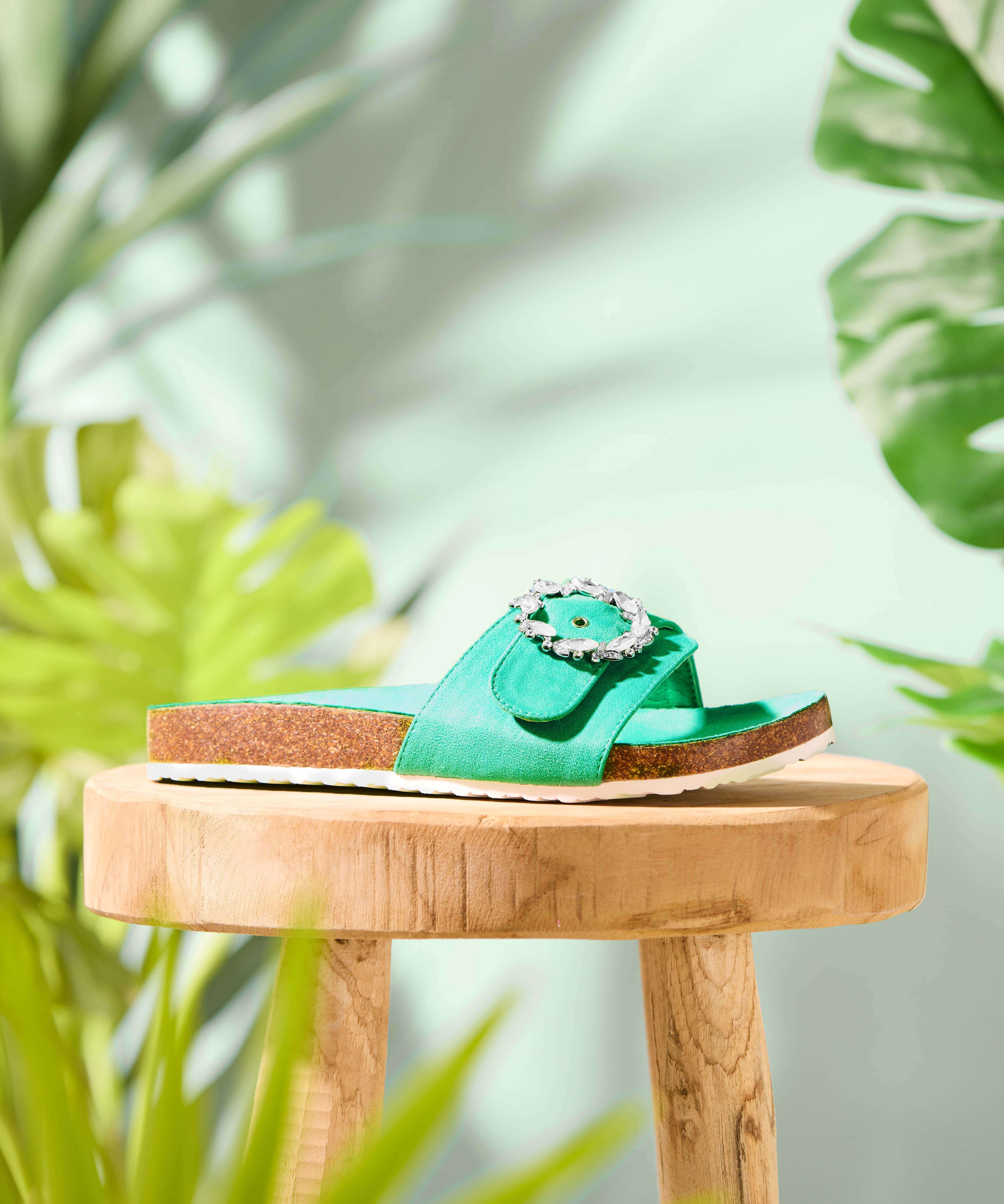 Sunny Rays Buckle Sandals