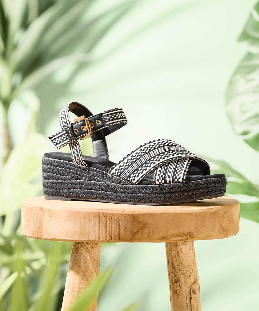 Coastal Charms Wedge Sandals