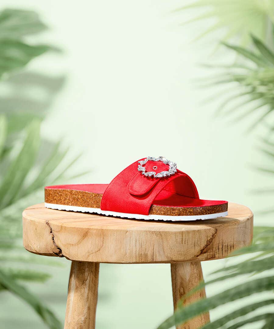 Sunny Rays Buckle Sandals