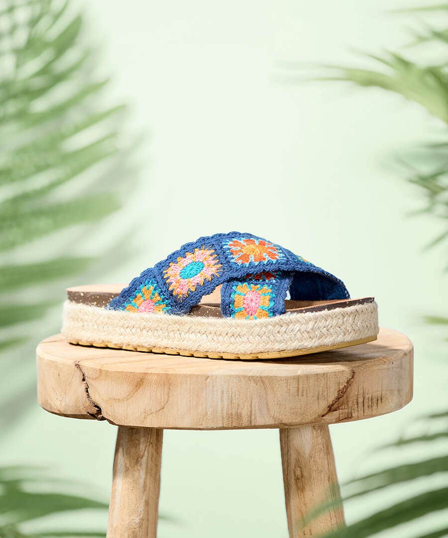 Beach Vibes Crochet Sandals