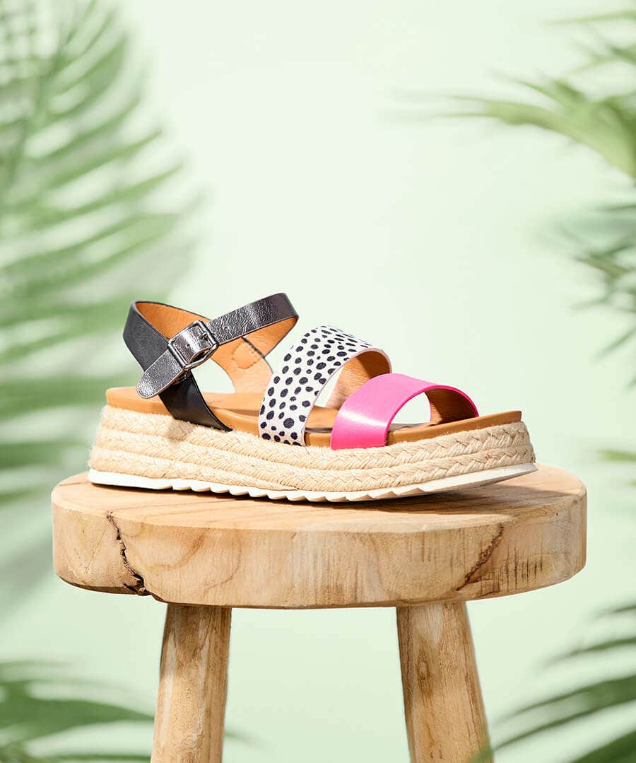 Colours Of Summer Platform Sandals