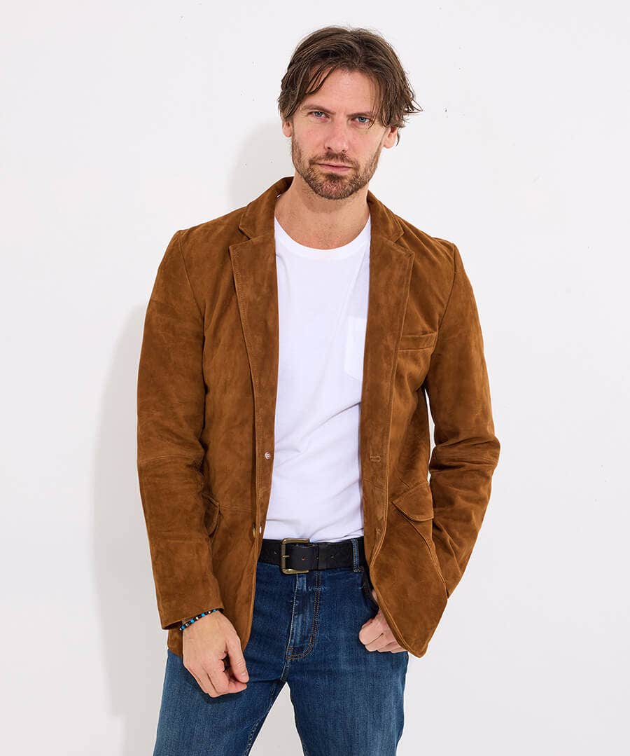 Sensational Suede Blazer