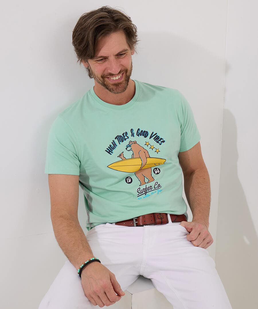 Bear And A Board T-Shirt