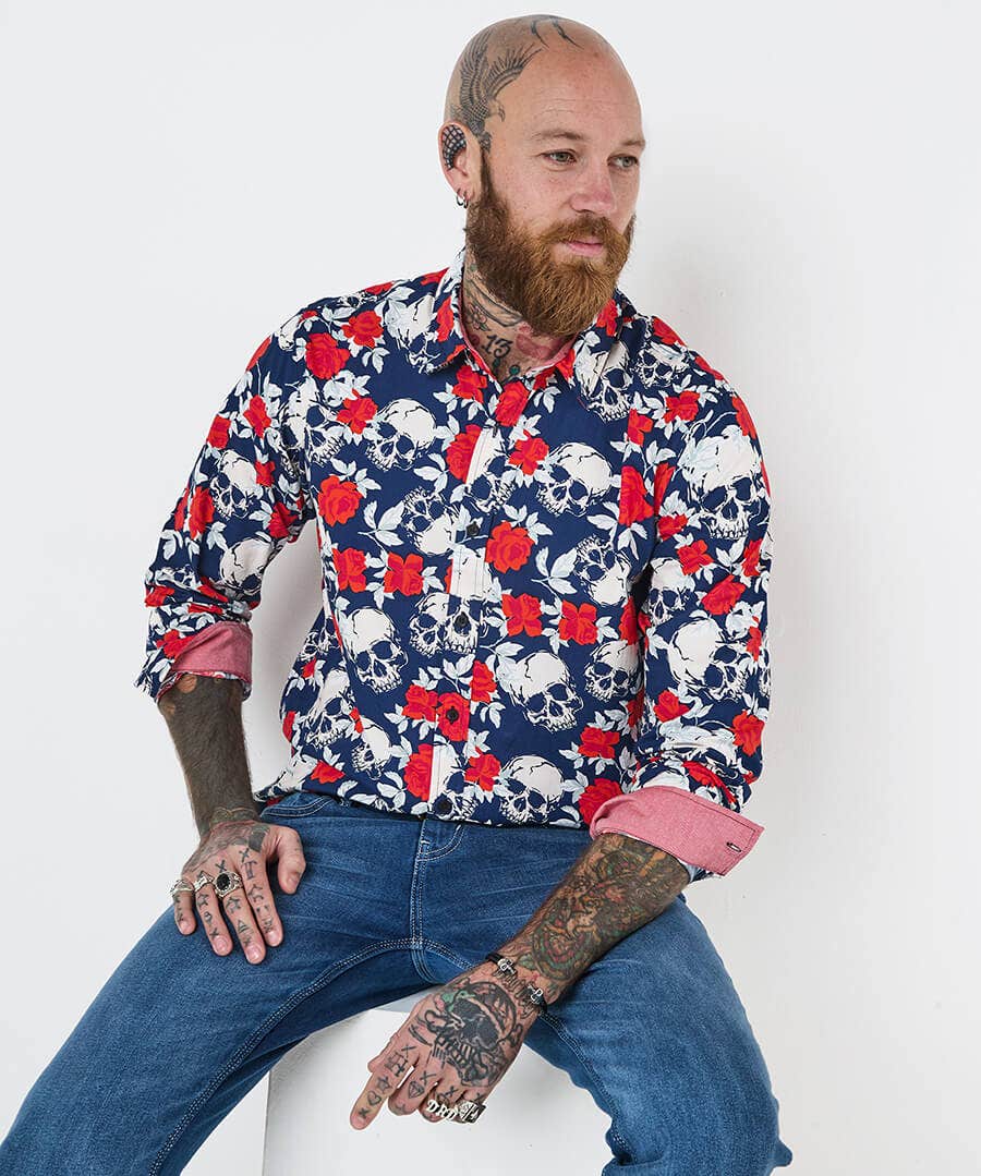 Skulls And Roses Shirt