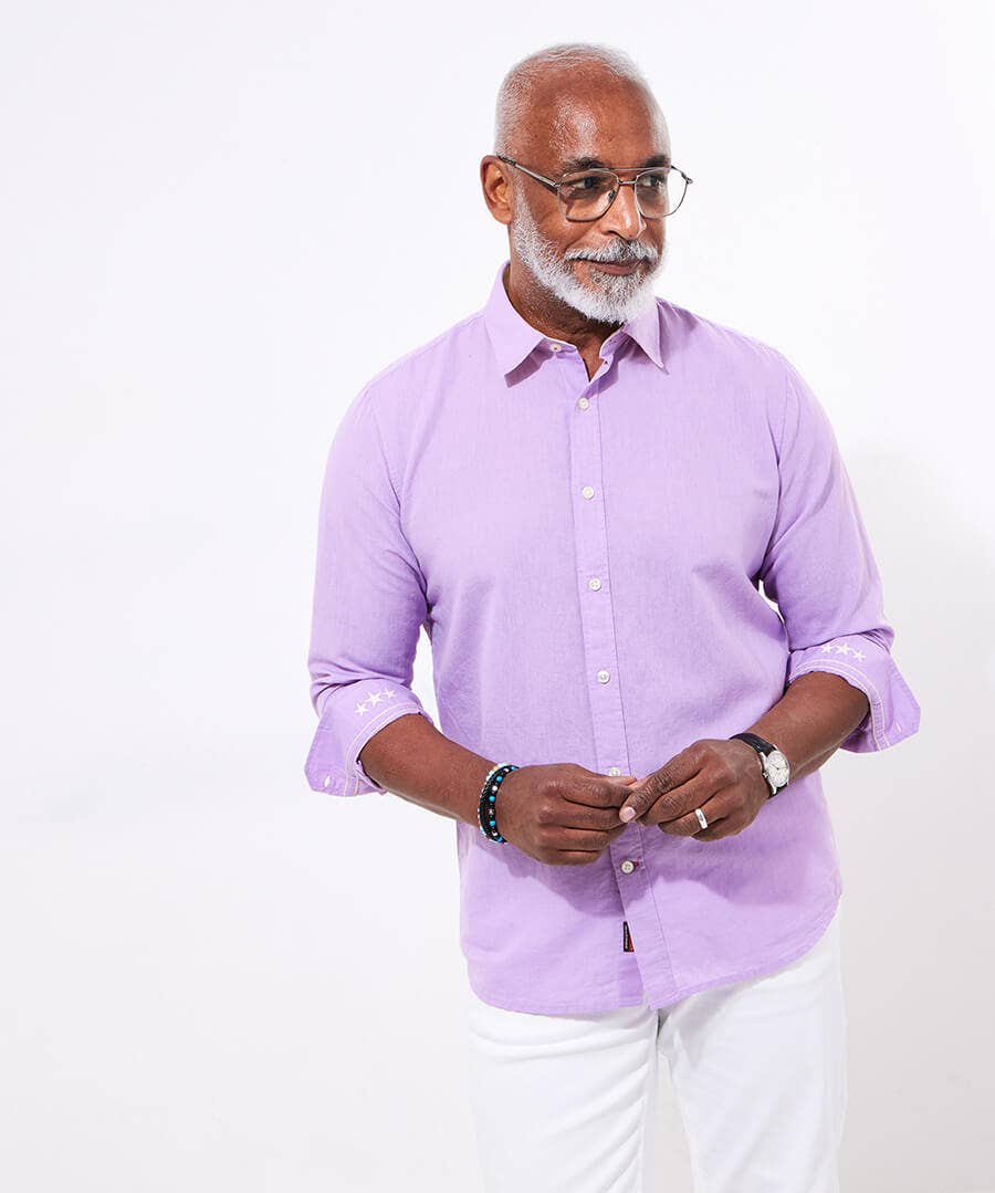 Sensational Linen Blend Summer Shirt