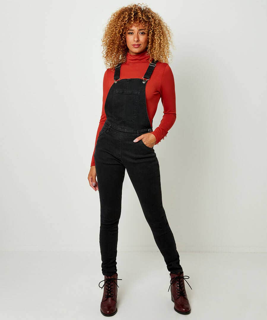denim dungarees