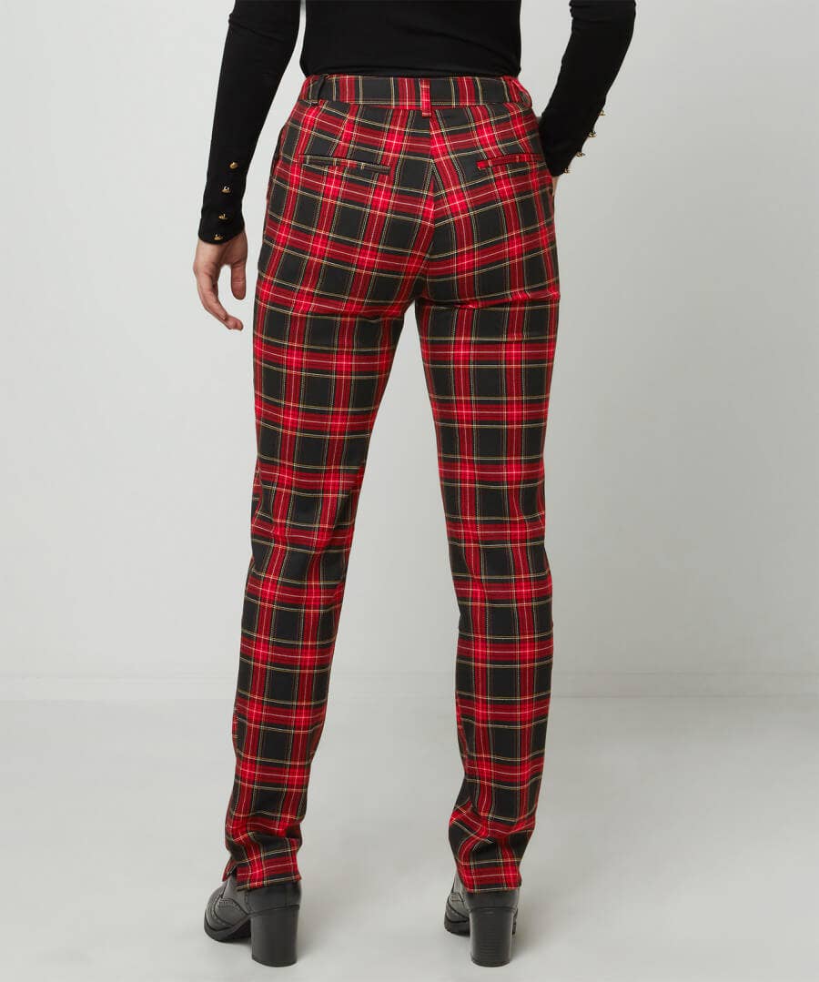 Buy Plaid Trousers Online In India  Etsy India