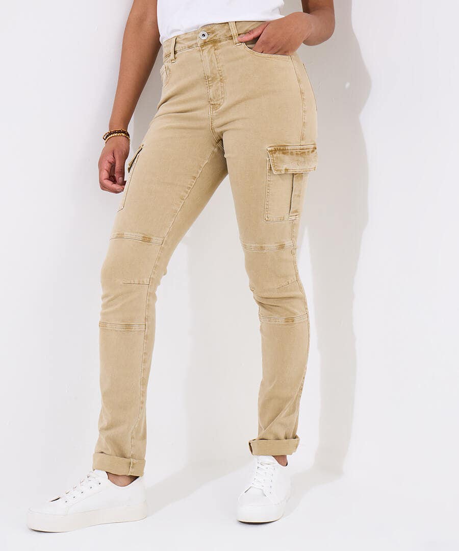 Carla Slim Fit Cargo Pants
