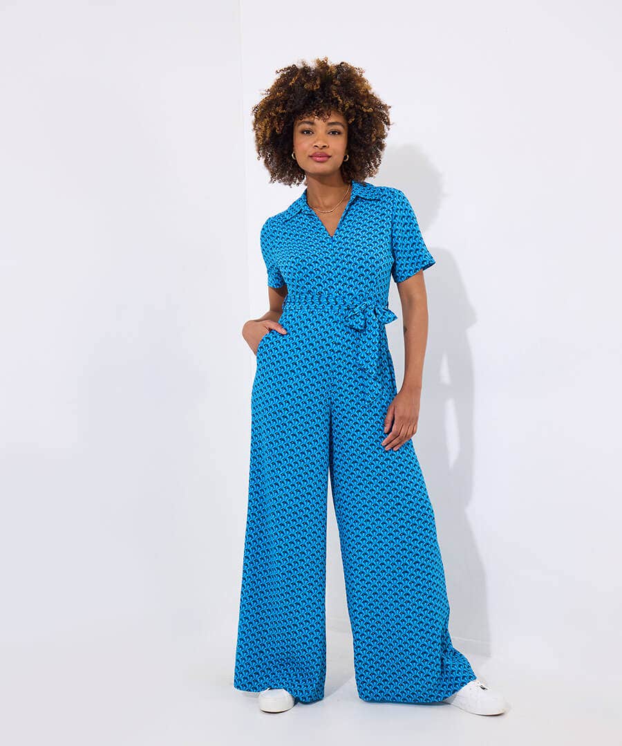 Ellerie Printed Jumpsuit