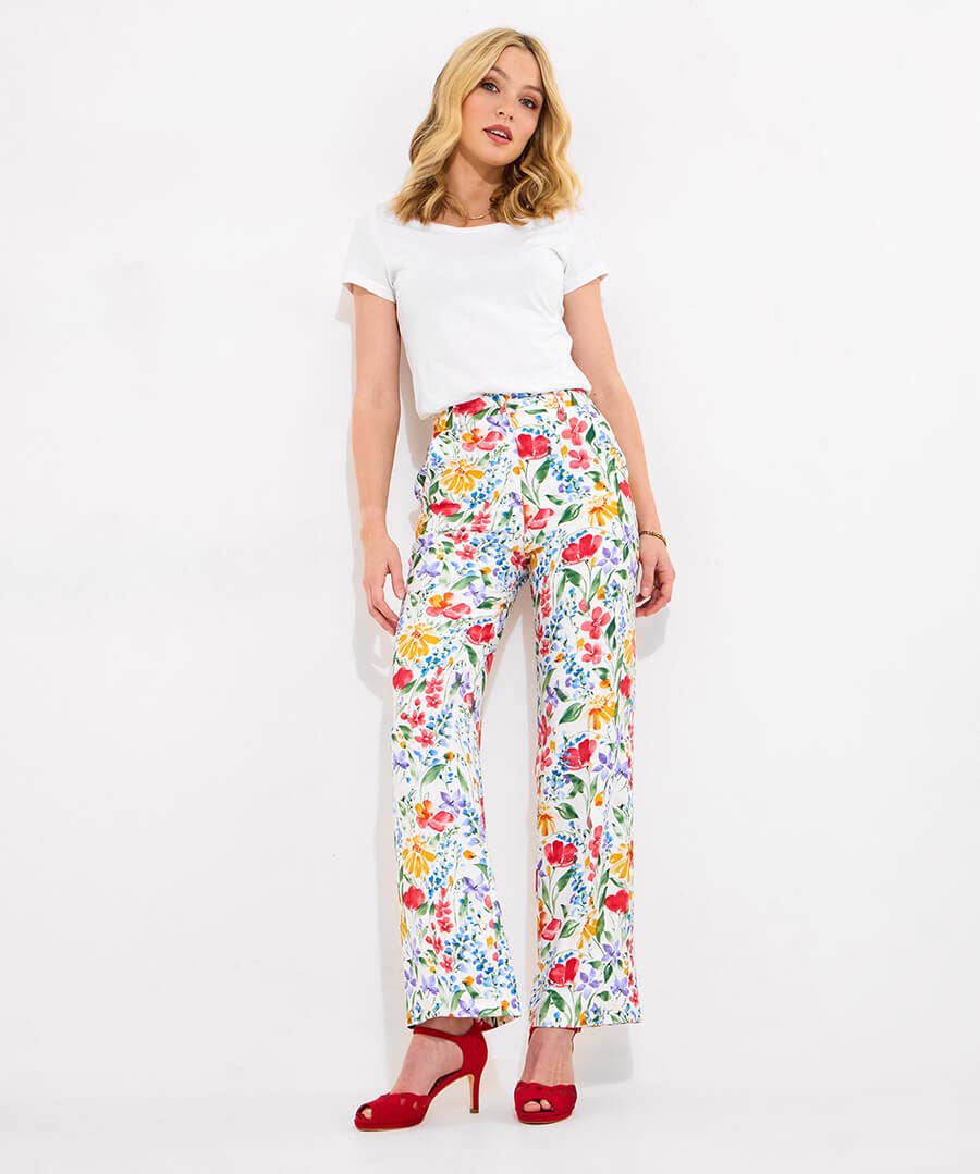 Fabulous Floral Trousers