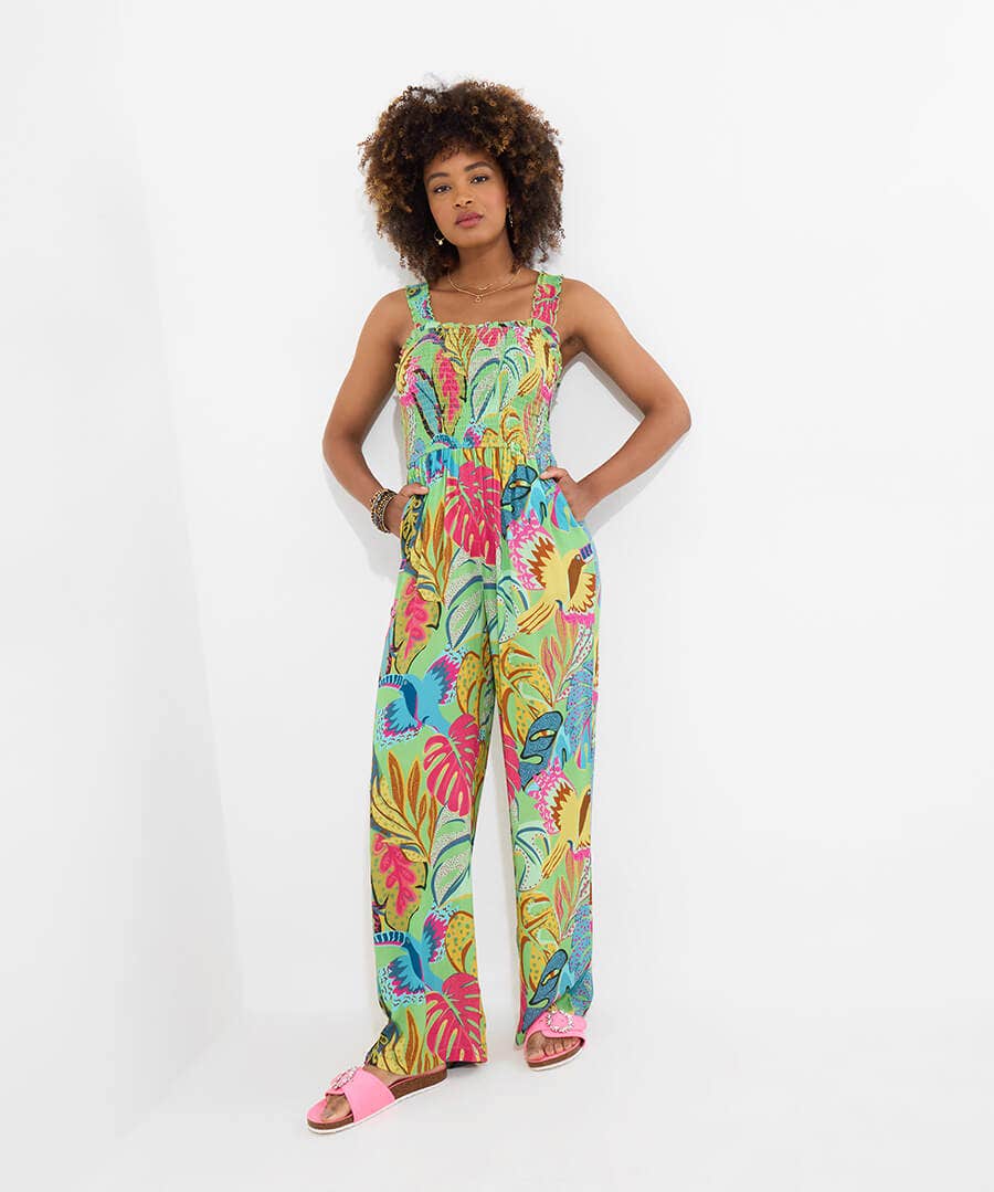 Totally Tropical Jumpsuit